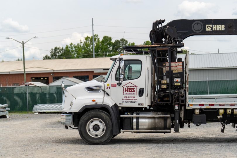 HBS Commercial Boom Truck - Acoustical Ceiling Tile & Grid Systems page, Contact
